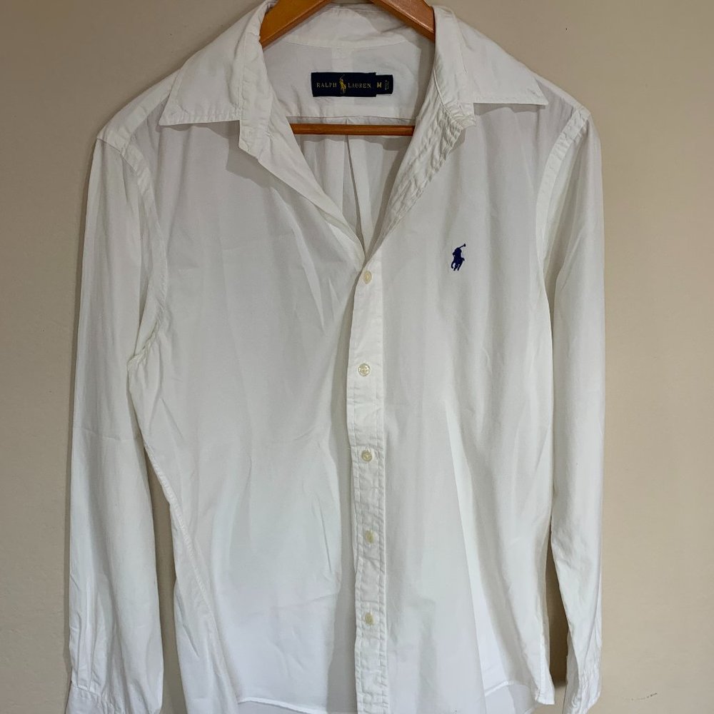 Ralph Lauren White Button Down